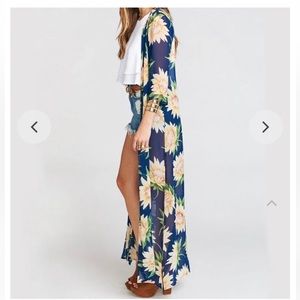 Show Me Your MuMu Karmyn Cape in Sunflower Dreams size M NWOT